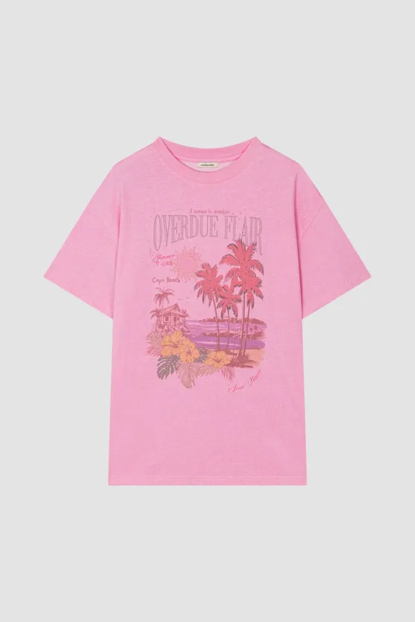 VINTAGE SUMMER T-SHIRT_PINK