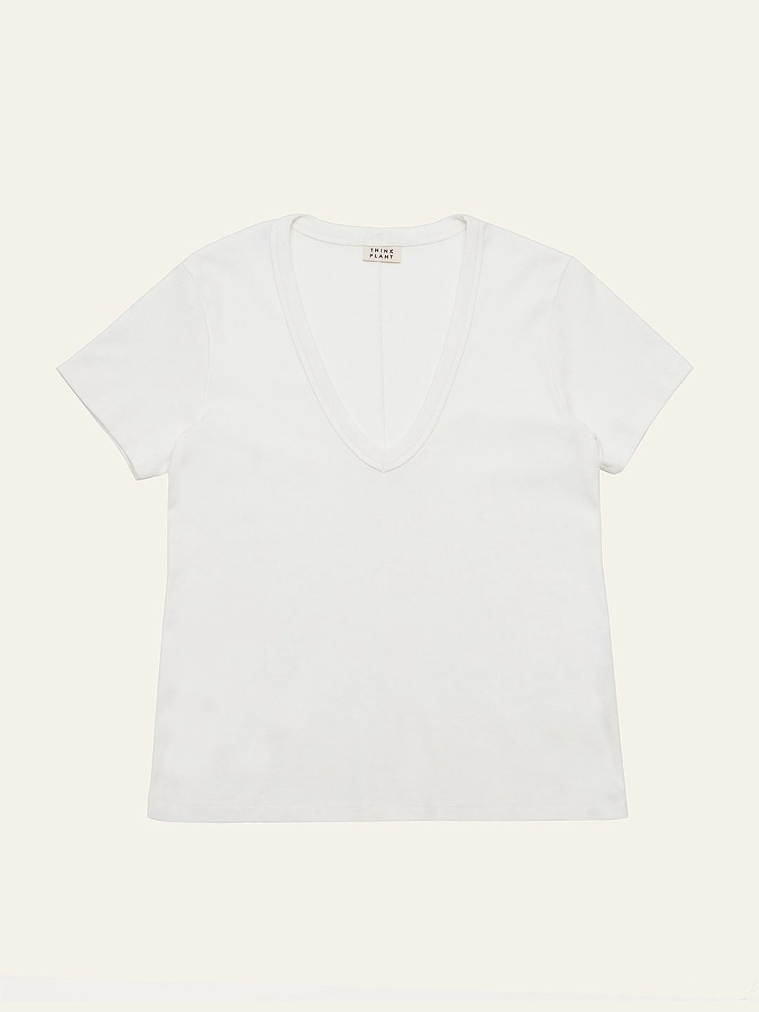 띵크플랜트 Hale T-shirt, Ivory 상품 이미지 1