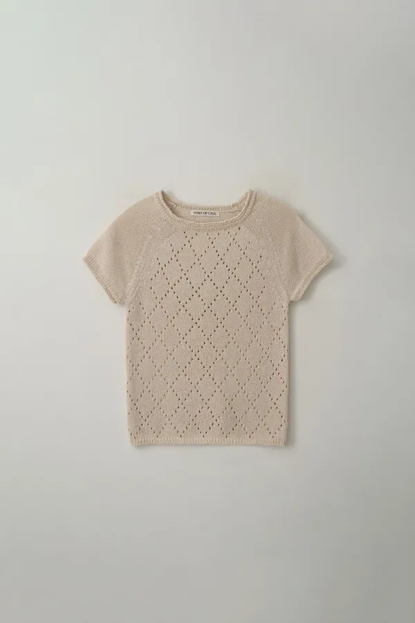 soller skashi half knit_ecru