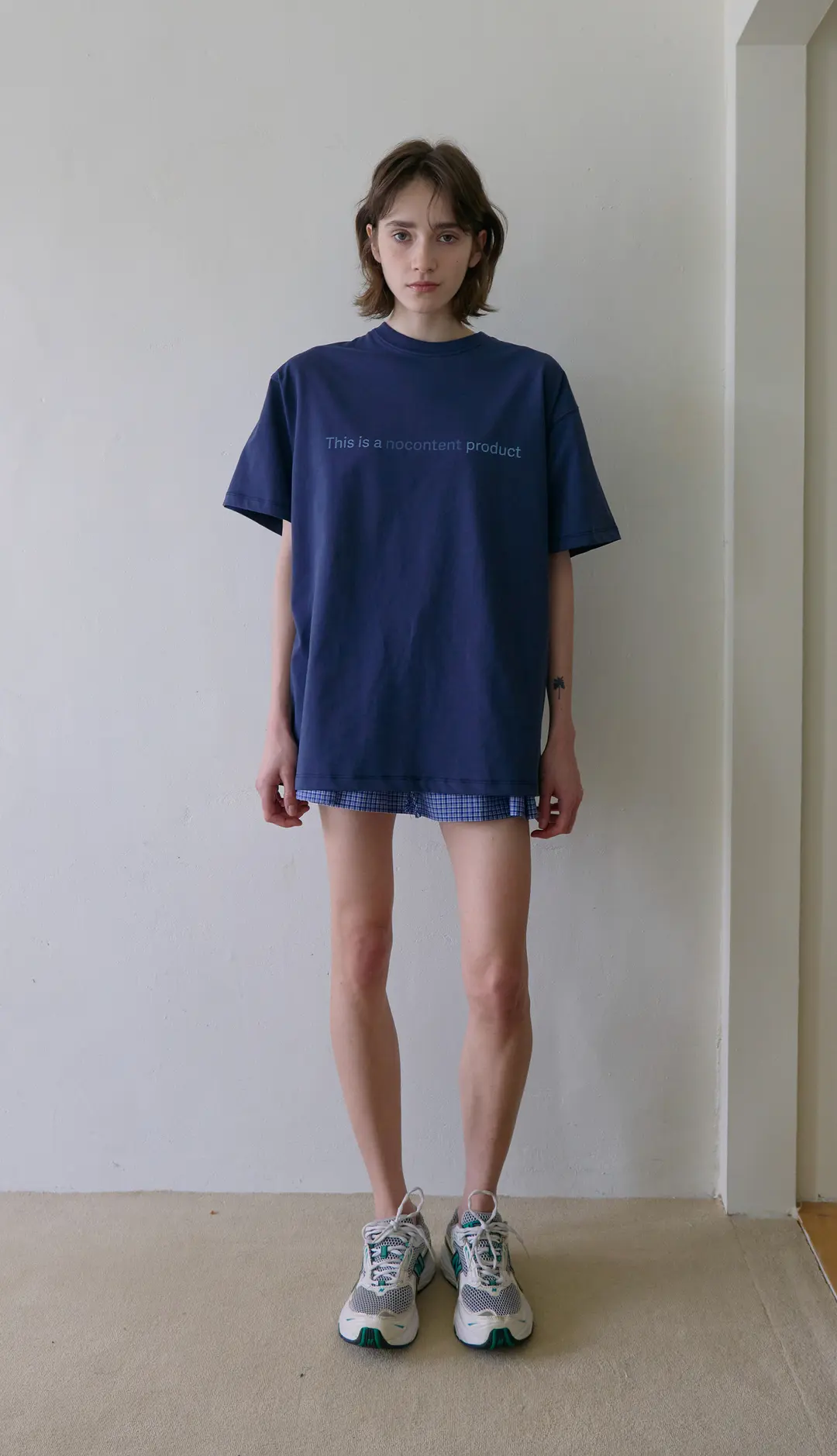 노컨텐츠 154. Nocontent Product T _ Navy 상품 이미지 2