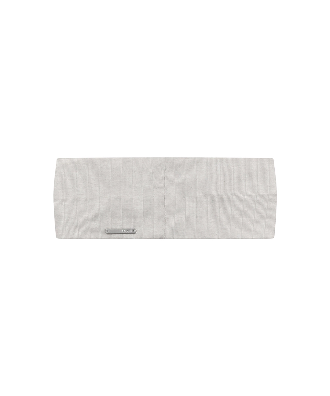 미세키서울 Button shirring hair band GREY 상품 이미지 2