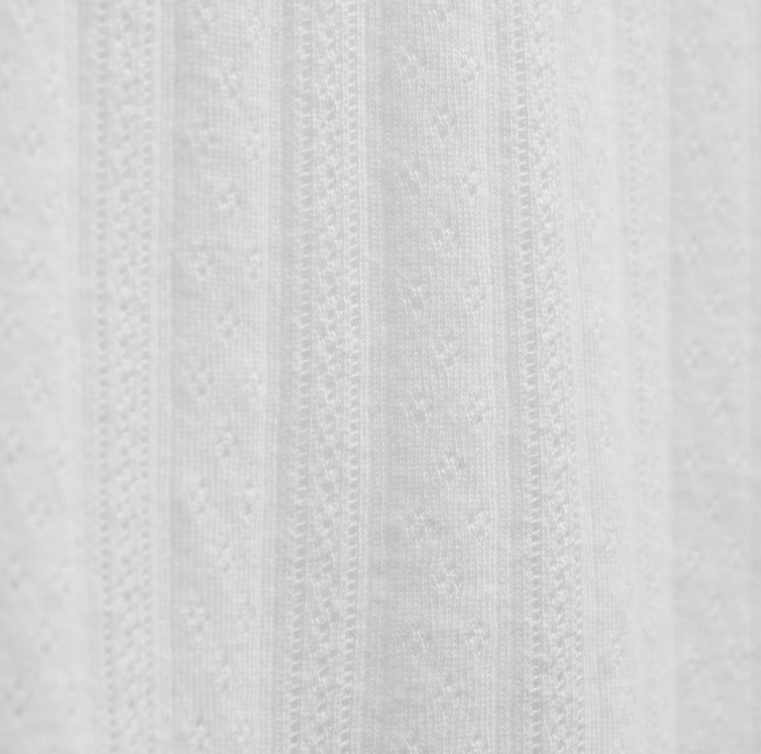 제임스펄스 Pointelle Tank Top - White 상품 이미지 2