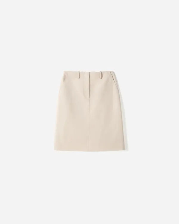 Sera Cotton Midi Skirt