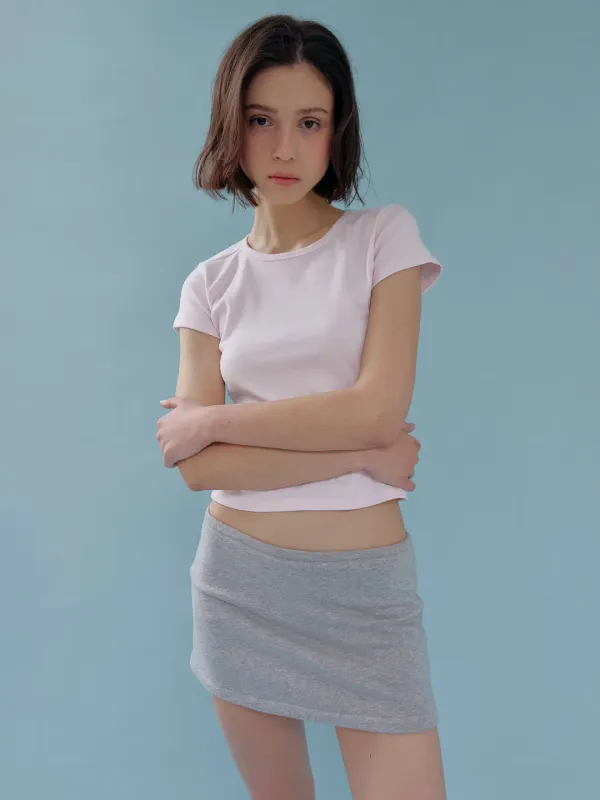 pure flex half t-shirts (powder pink)