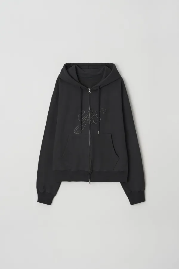 [4th reorder] lounge hoodie zip-up (charcoal)