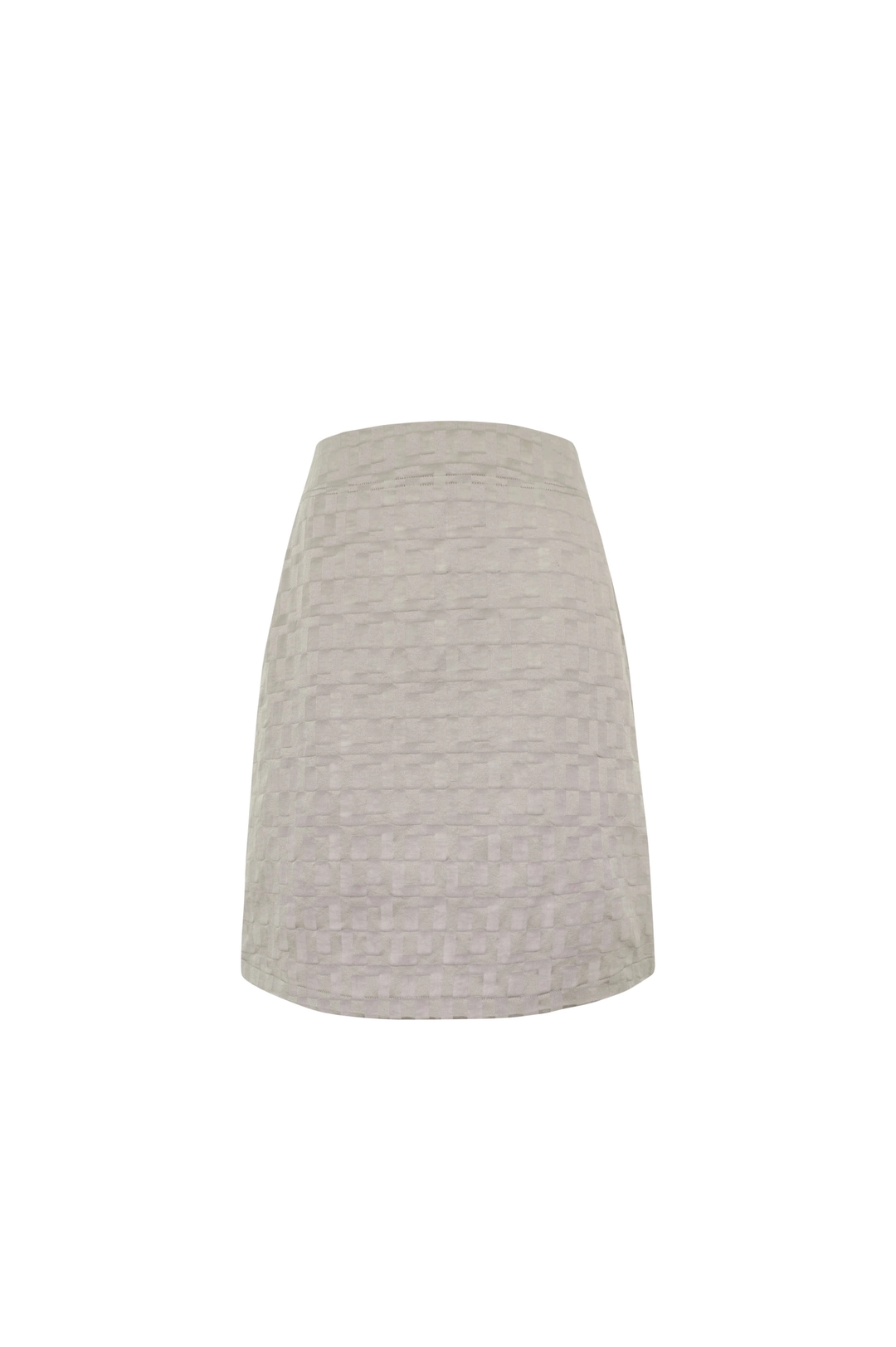 포코포스카 A-LINE MIDI SKIRT (BEIGE) 상품 이미지 1
