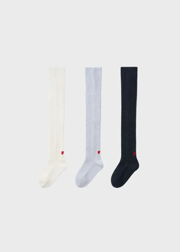 PR Fine Wool Knee Socks