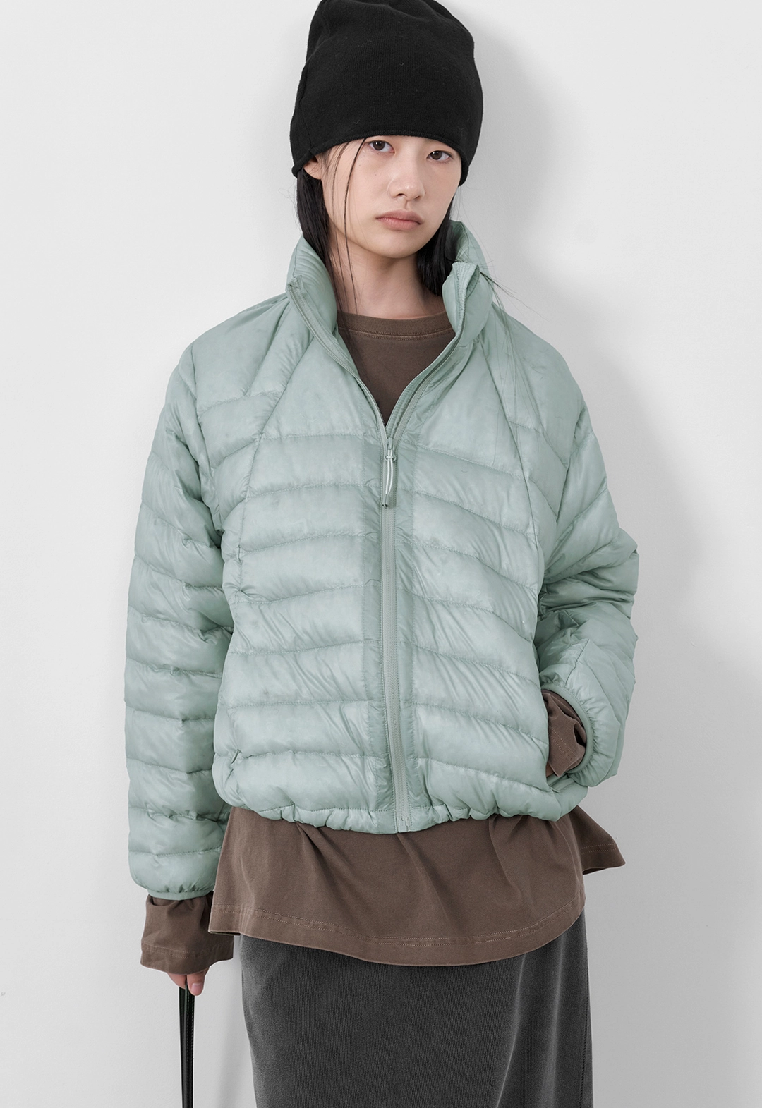 아뜰리에 나인 (JP-620)LIGHT WEIGHT HIGH NECK DUCK DOWN 상품 이미지 3