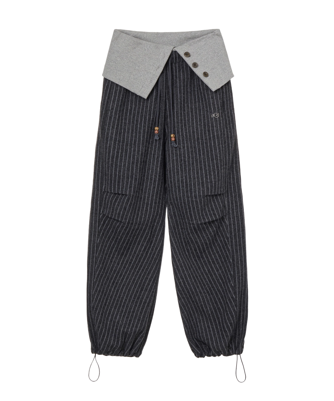 에이이에이이 FOLDED EASY PANTS [CHARCOAL] 상품 이미지 1