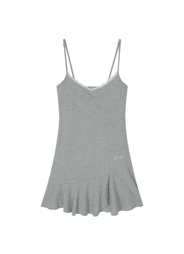 BEA MINI DRESS / GRAY
