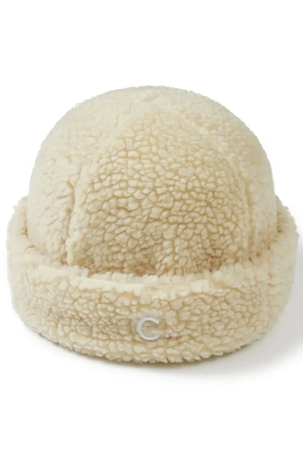 [24FW clove] Fleece Beanie (Beige)