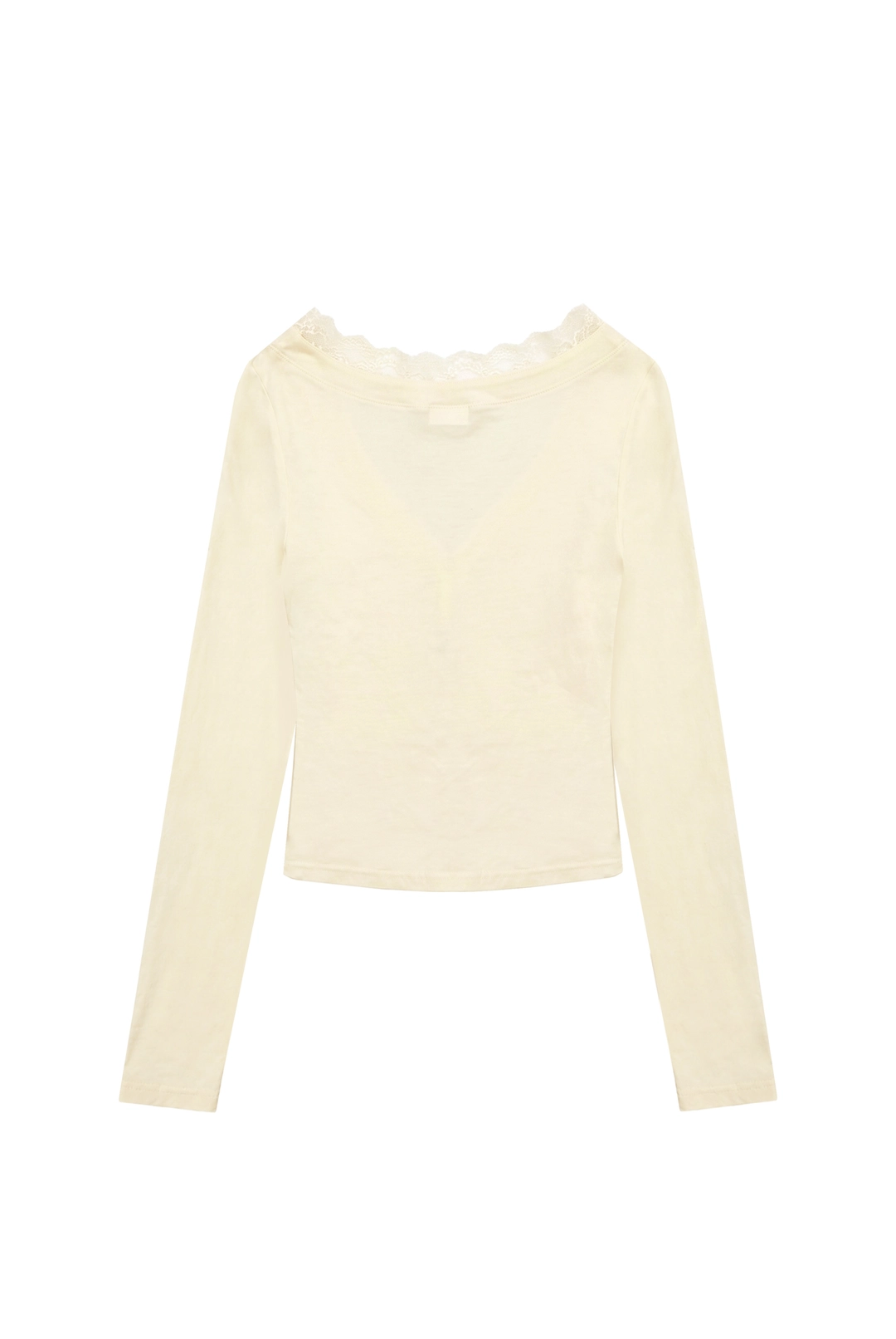 클리시어 Cream donuts sheer cardigan, Lemon 상품 이미지 2