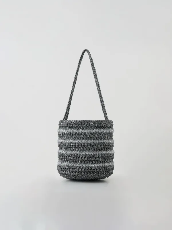meti round bag(dark gray)
