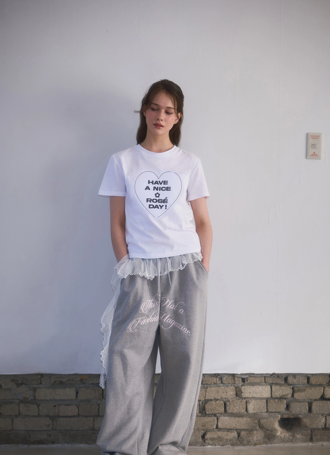로제프란츠 In the Heart T-shirt [White] 상품 이미지 2