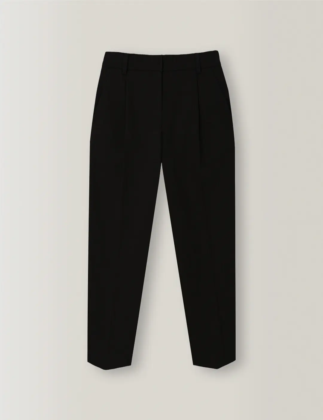 노미나떼 Winter Classic Tapered Pants - Slim Fit (Black) 상품 이미지 2