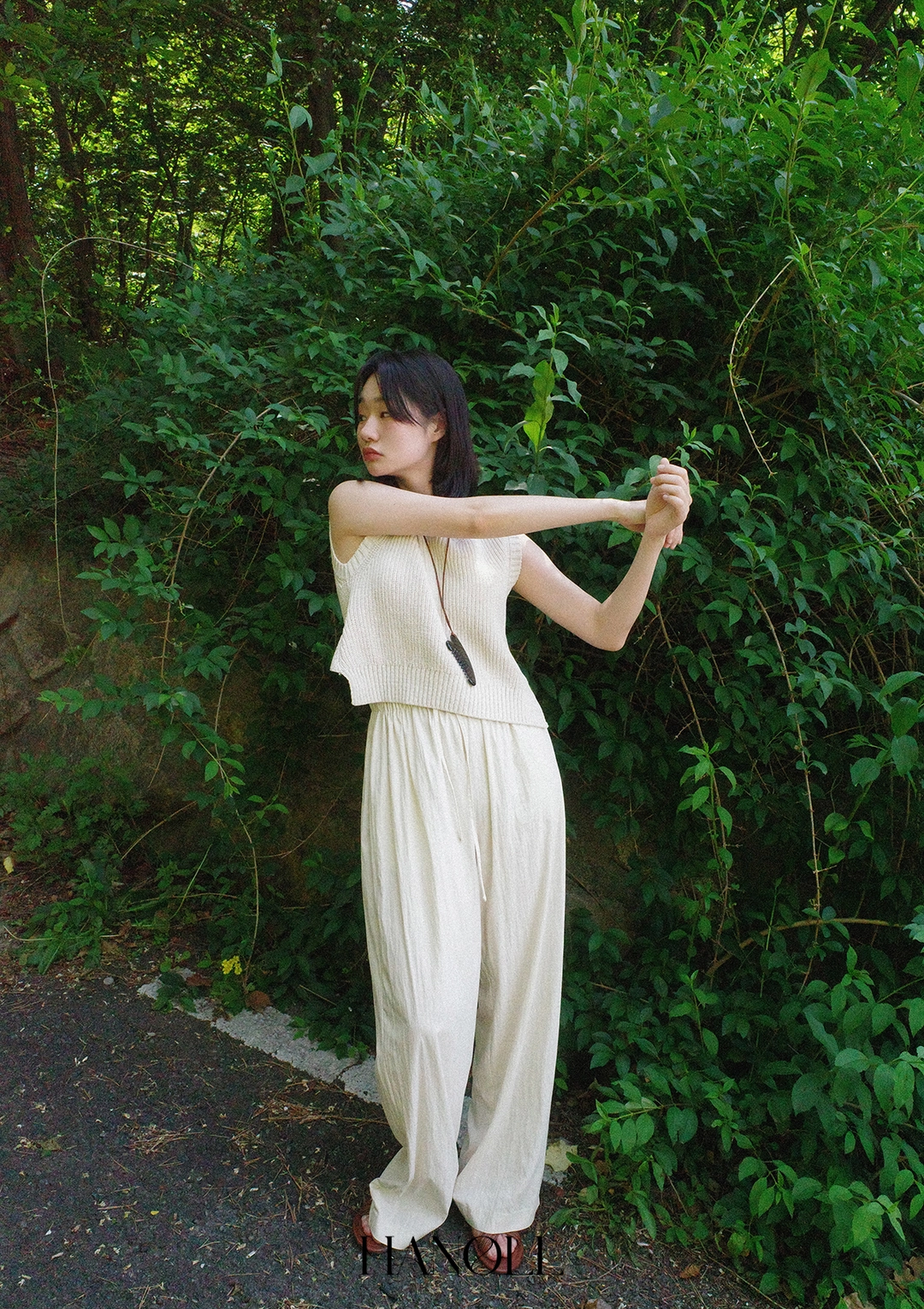 한올 Free Pants (Cream) 상품 이미지 2