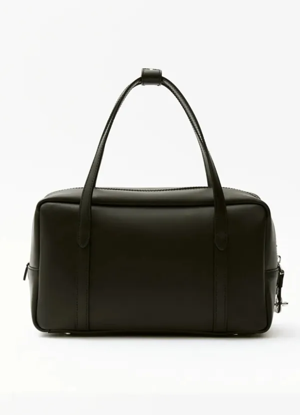 Soft box tote bag Black