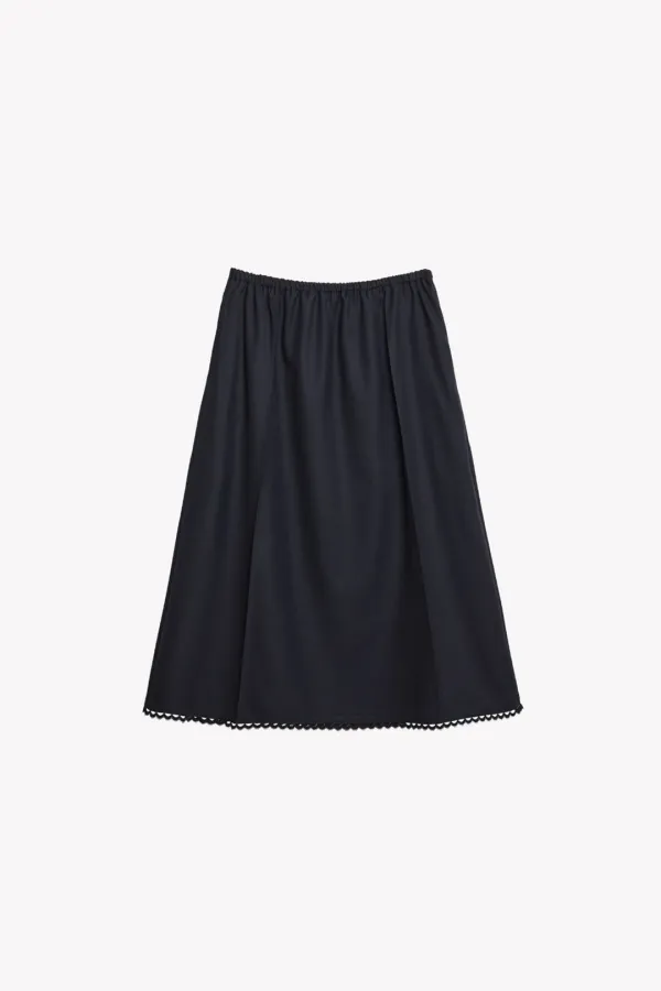 Hano Lace Skirt (Navy)