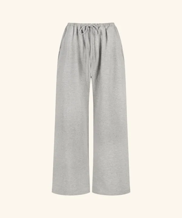 Letters Archive Sweatpants ( Melange Gray )