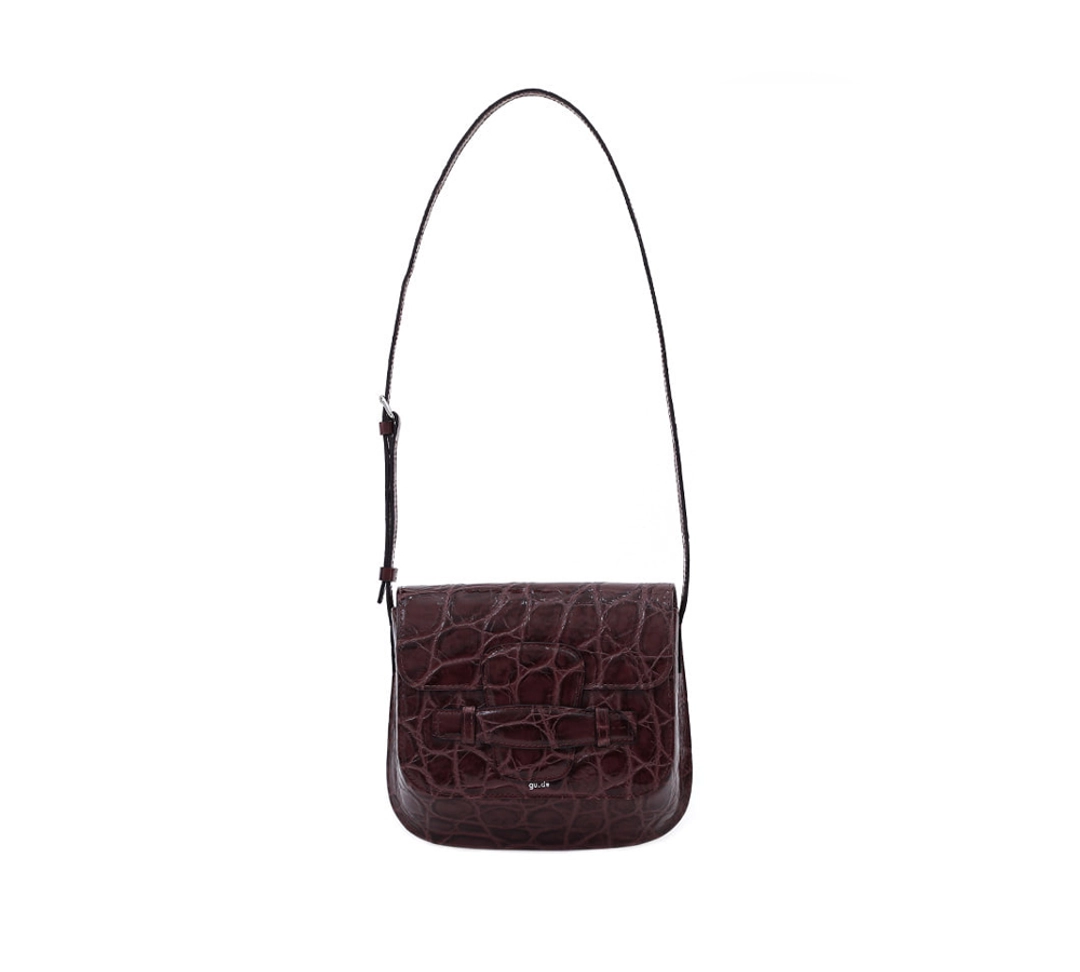구드 Evie - Plum (Croc-Embossed) 상품 이미지 2