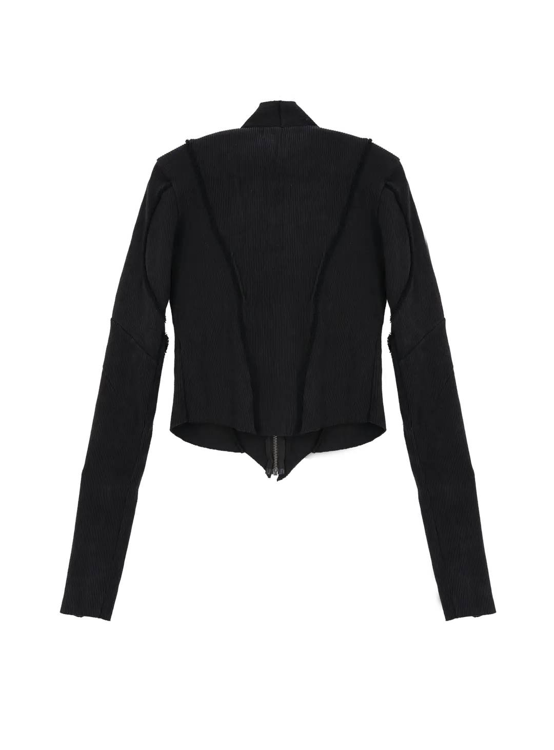코스트퍼킬로 ACRYL ZIP JACKET BLACK 상품 이미지 2