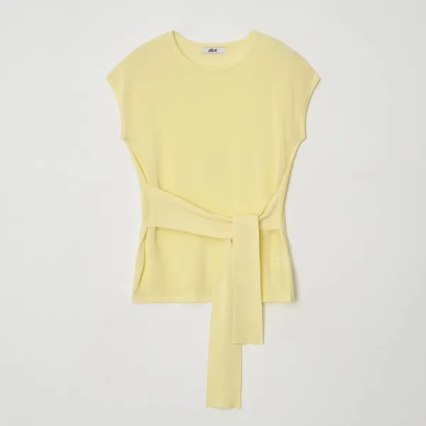 Neris Wrap Knit Half Ts_3Color