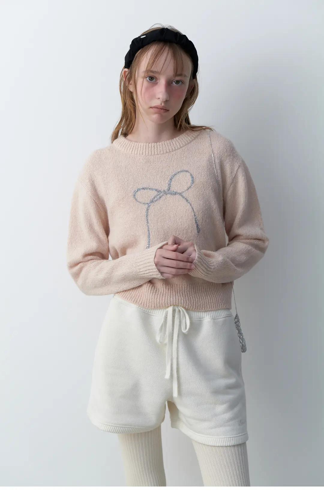 순수 Wool Shorts (Cream) 상품 이미지 1