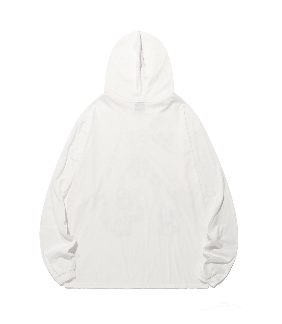 나이스고스트클럽 doodle big big l/s hoodie[white] 상품 이미지 3