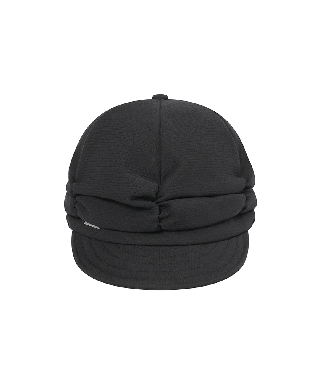 미세키서울 [레이 PICK] Pleats shirring cap BLACK 상품 이미지 1