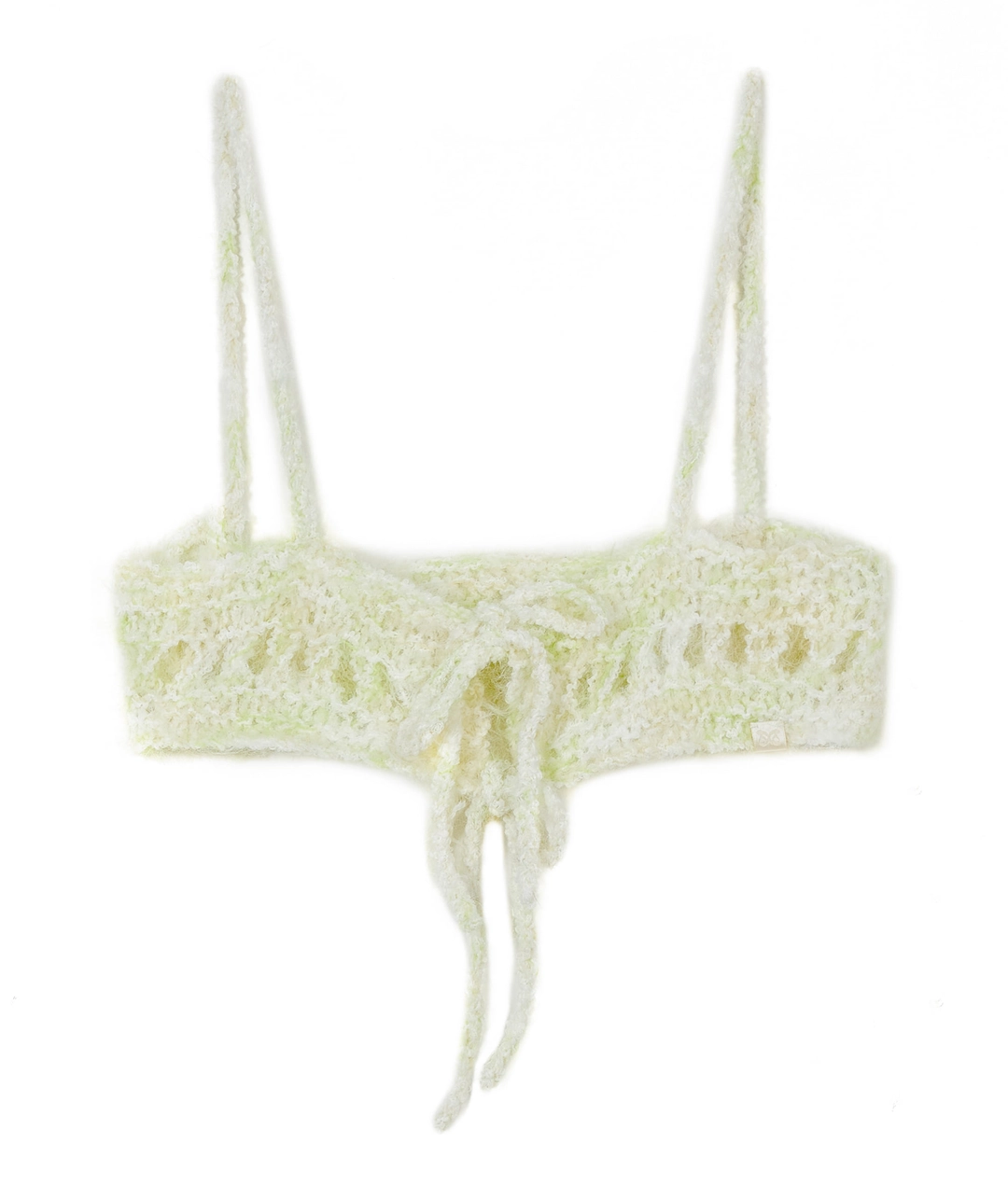 타입서비스 Fuzzy Knitted Sleeveless Top [Light Green] 상품 이미지 3