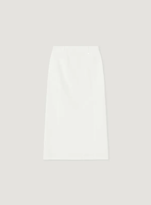 POUND COTTON SKIRT_IVORY