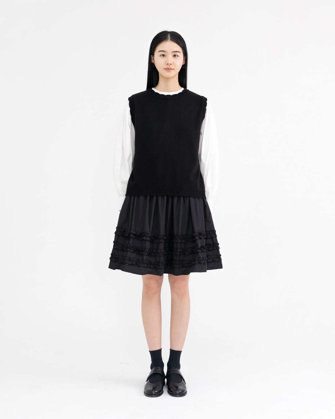 유노이아 frill short skirt 상품 이미지 2