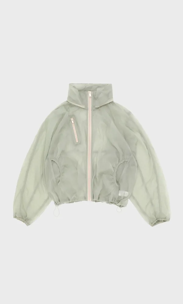 Color Point Windbreaker_Mint Grey