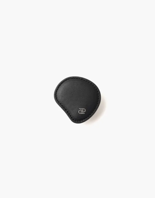 dp charm leather smart tok - black