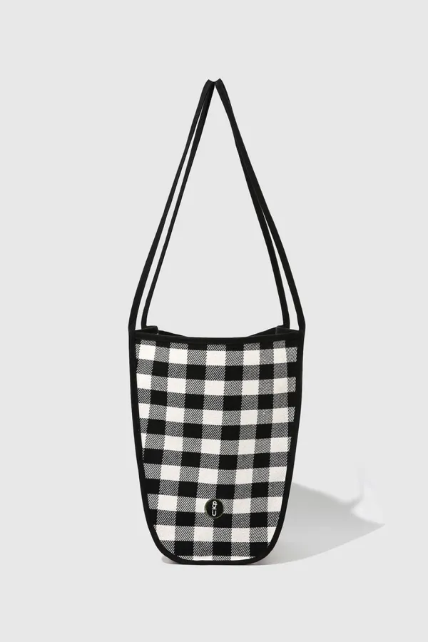 ITAEWON Bag (Black big gingham check)