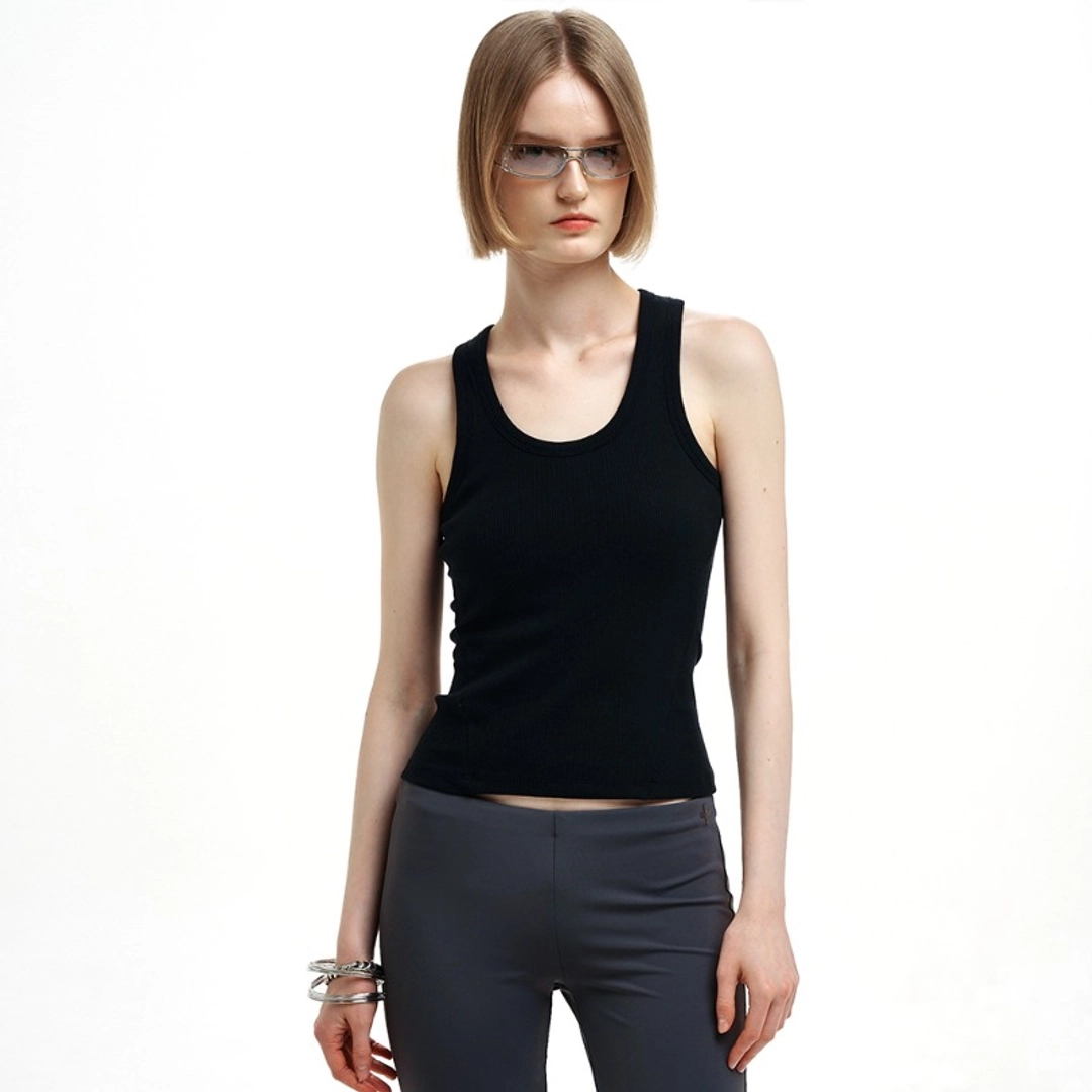 2000아카이브 VEX SCOOP TANK (BLACK) 상품 이미지 2