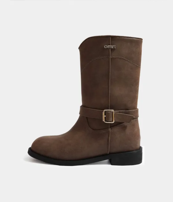omn Belt boots _Brown