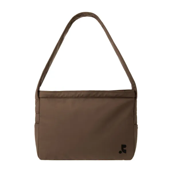 PADDING SHOULDER BAG - BROWN