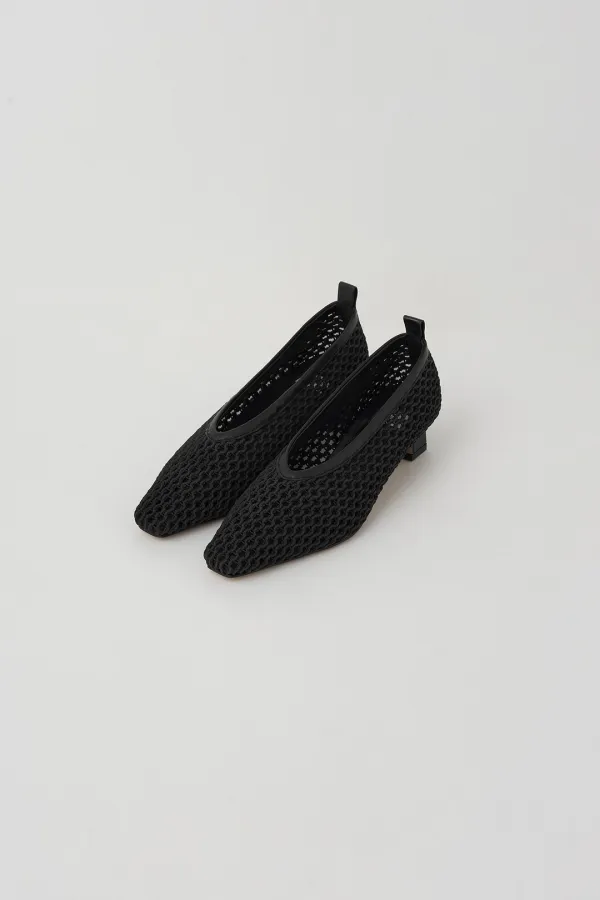 Knitted Pumps (black)