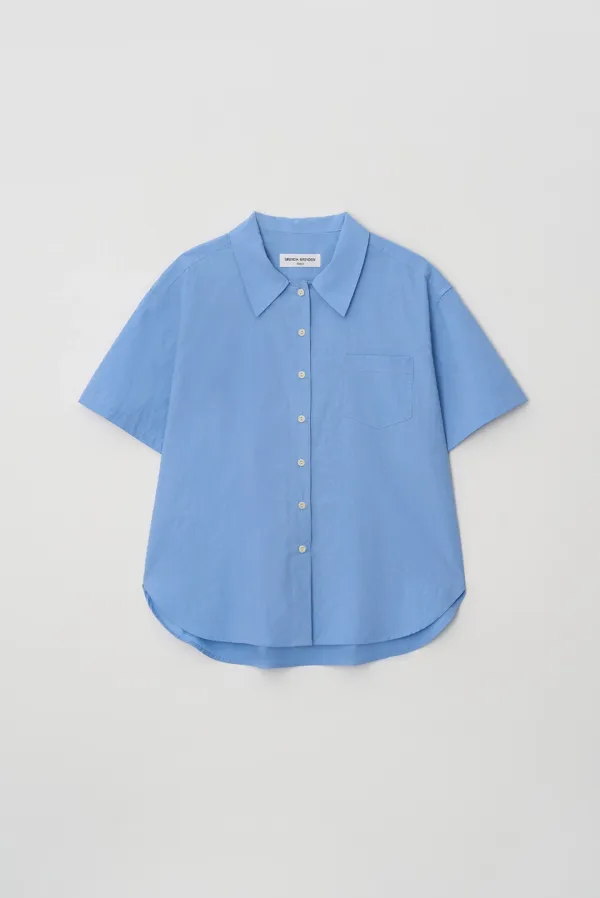 stan half shirts - blue