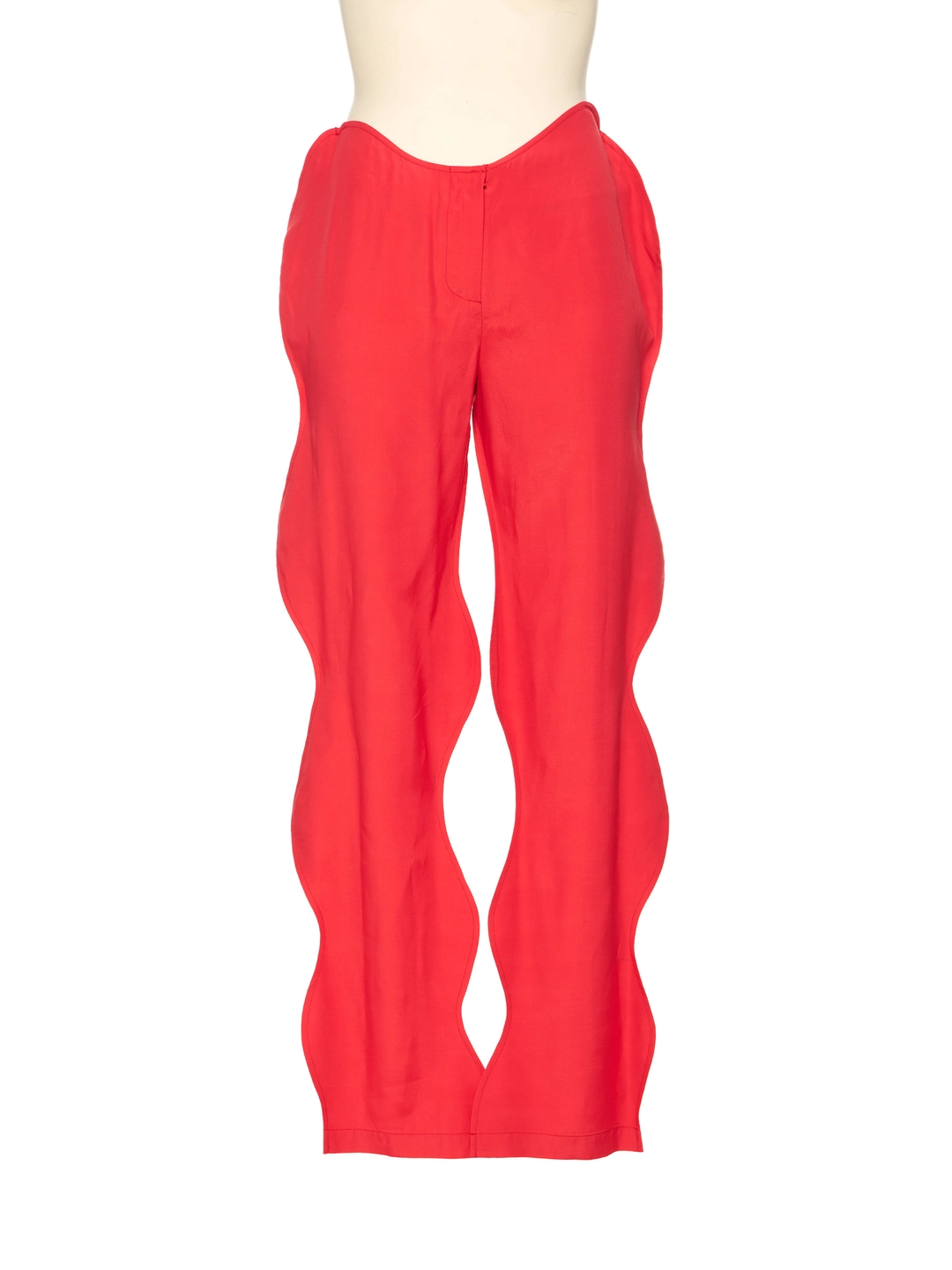 푸쉬버튼 SS26 RED WAVY PANTS 상품 이미지 1