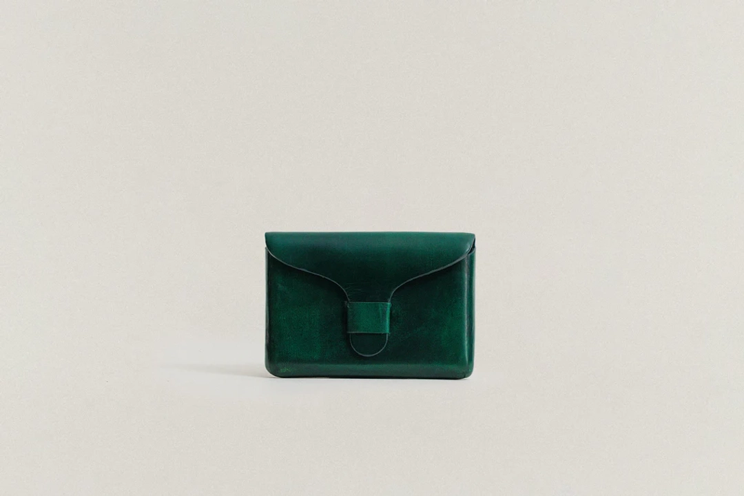 PORTE CARTES FLORENCE MEDIUM GREEN