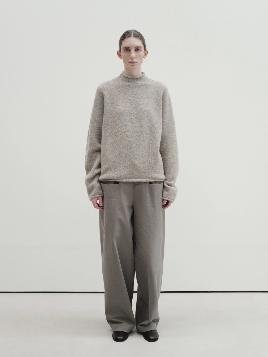 모이아 low pocket pants (ash gray) 상품 이미지 3