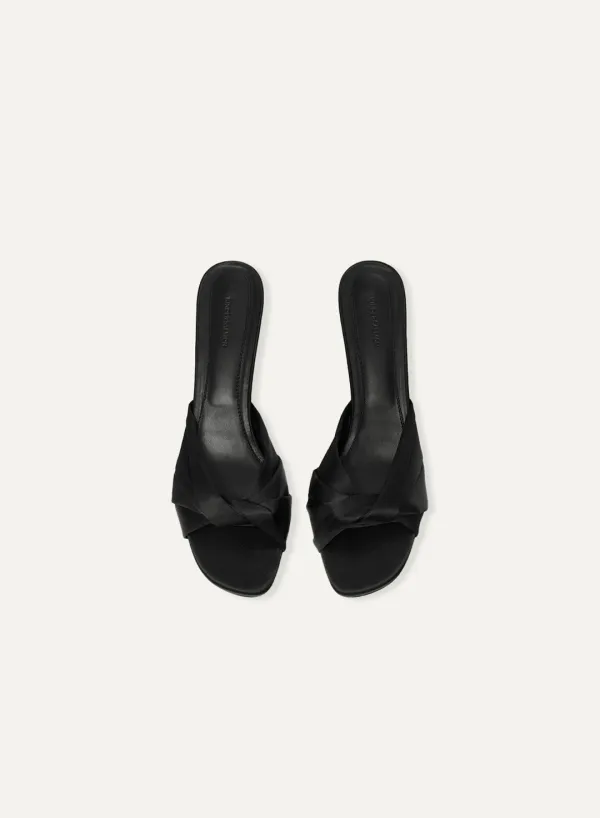 [RESTOCK] Luva Satin Sandal Black