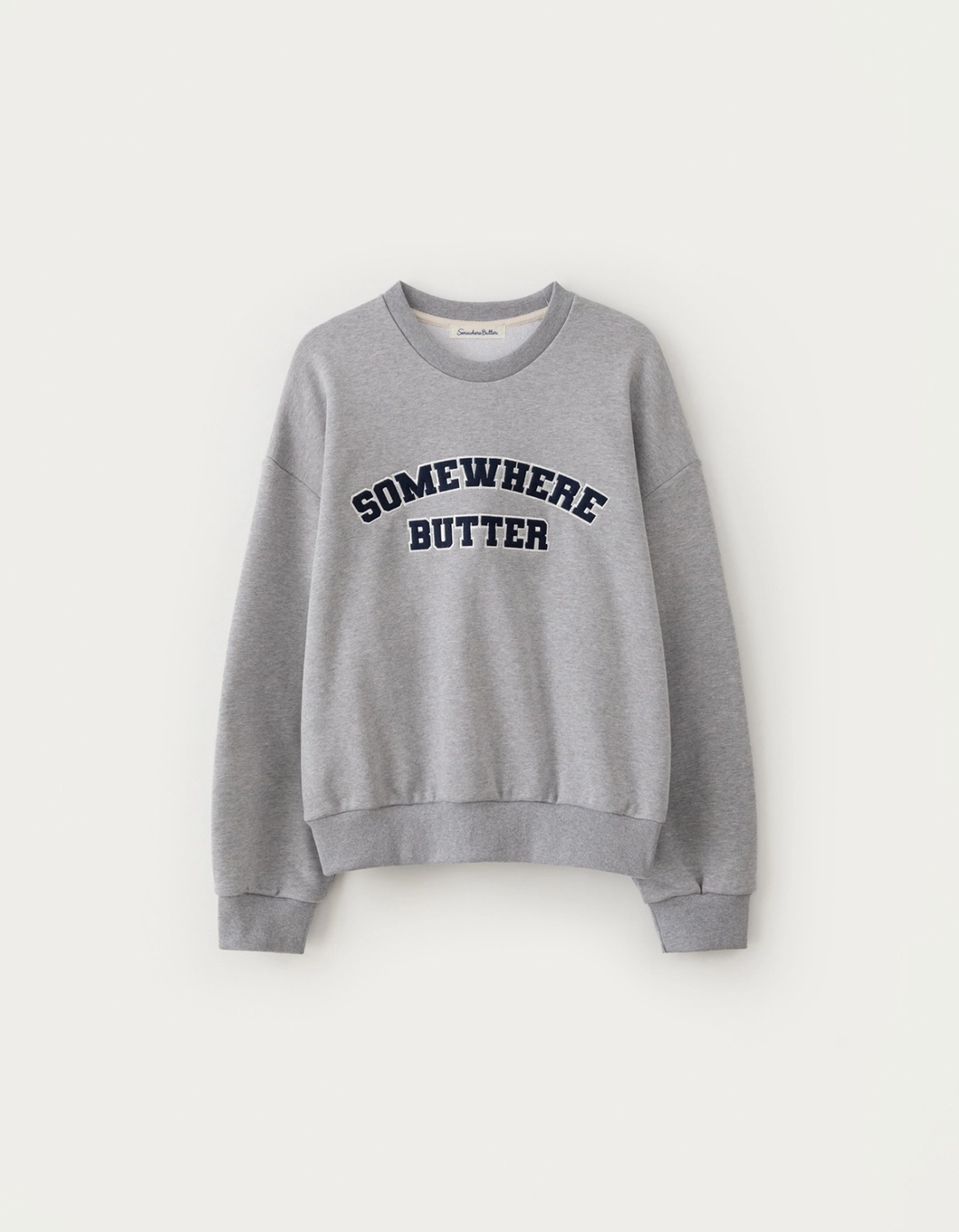 썸웨어버터 Square Logo Sweatshirt - Grey 상품 이미지 3