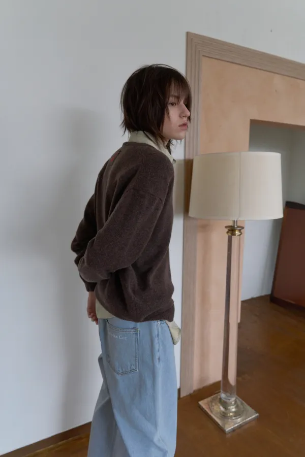 INDIGO DENIM PANTS_LIGHT BLUE