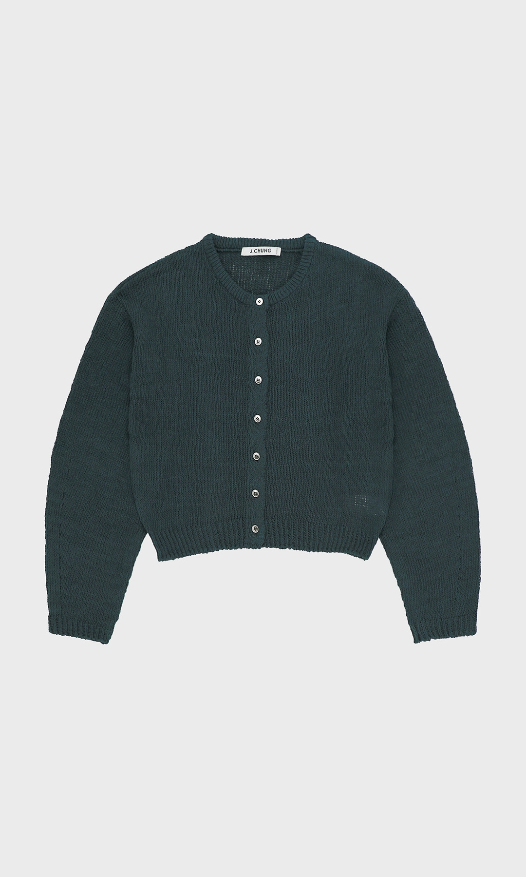 제이청 [~7/19 Director\'s Pick 20% Coupon] Weather:Weather Knit Cardigan_Dark Green 상품 이미지 1