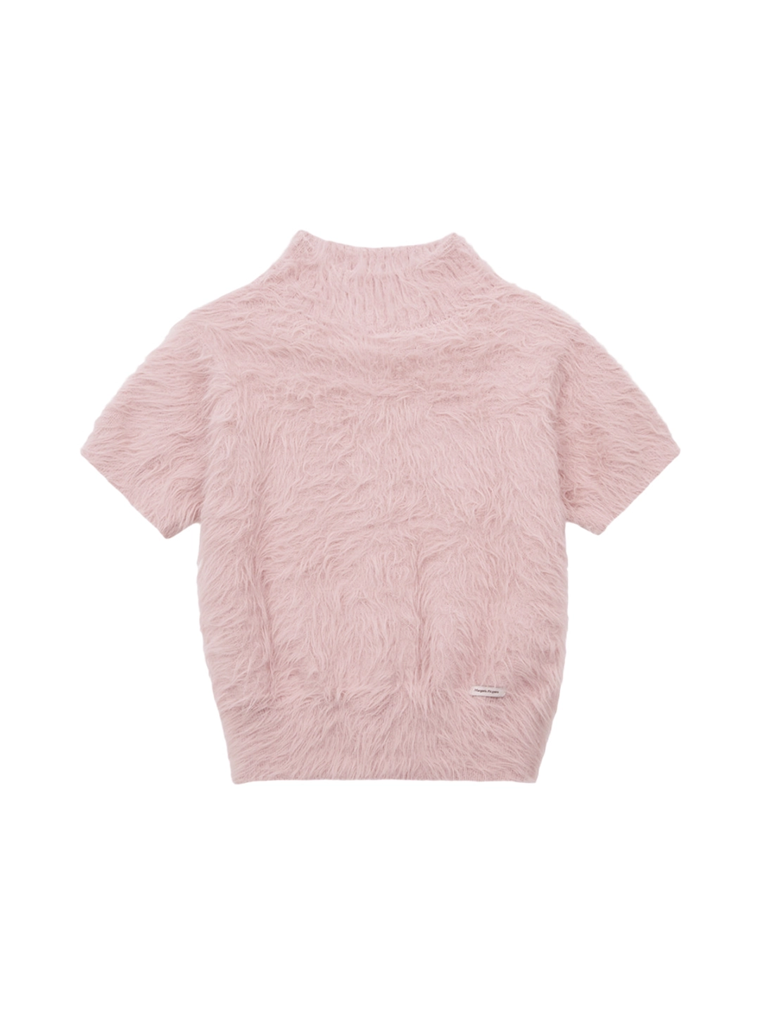 마가린핑거스 HAIRY HIGH NECK KNIT (PINK) 상품 이미지 1
