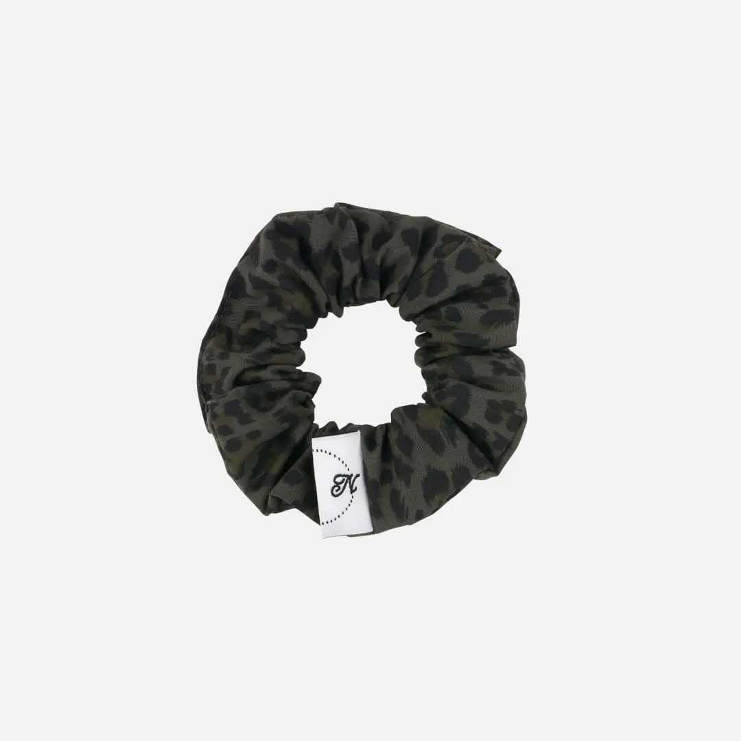 엔프프 leopard scrunchie mini-khaki 상품 이미지 3