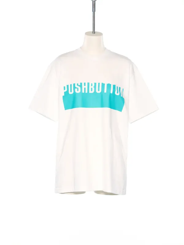 PS25 BLUE LOGO PRINTED T-SHIRT